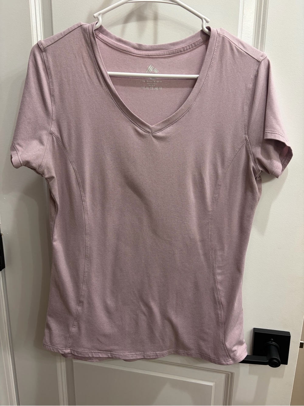 RBX Women's V-Neck Performance Top - lavender